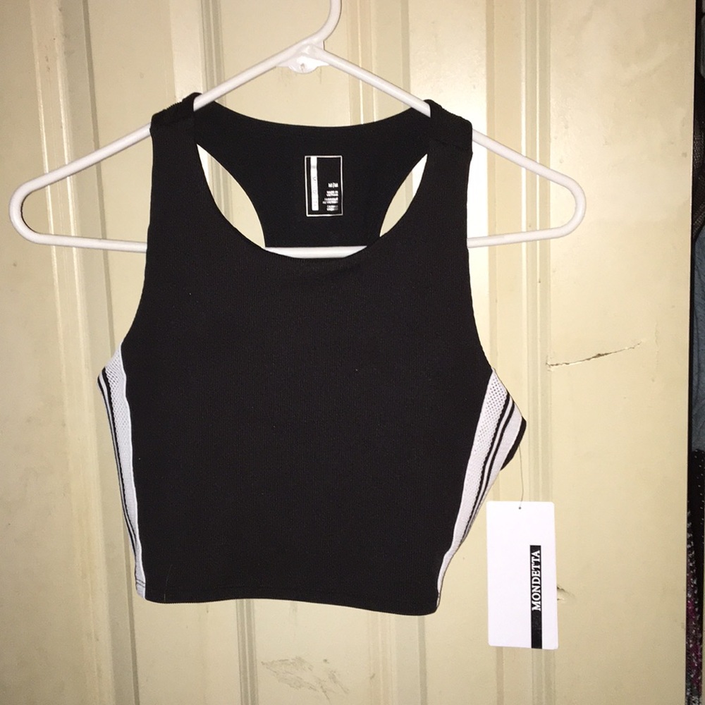 Knit bra top